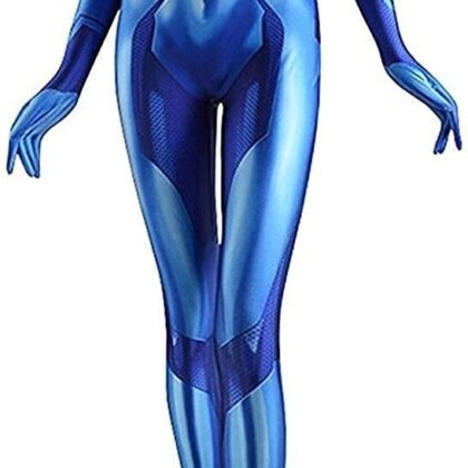 Cosplay Life Zero Suit Samus Cosplay Costume - Metroid Costume for Cosplay, Halloween, Photoshoots – Body Suit
