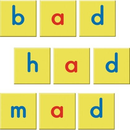 Really Good Stuff EZread Soft Touch Magnetic Foam Letter Tiles