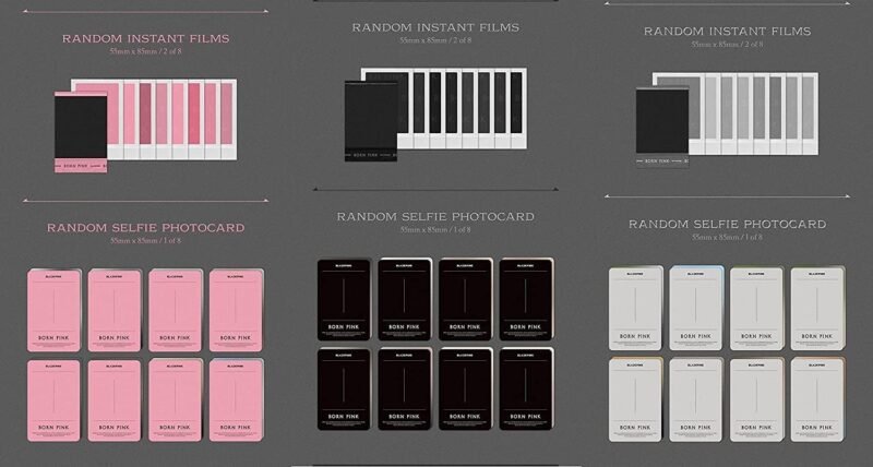 YG PLUS Blackpink - Born Pink [Box Set ver.] 2nd Album+Folded Poster (Pink ver.) - Image 5