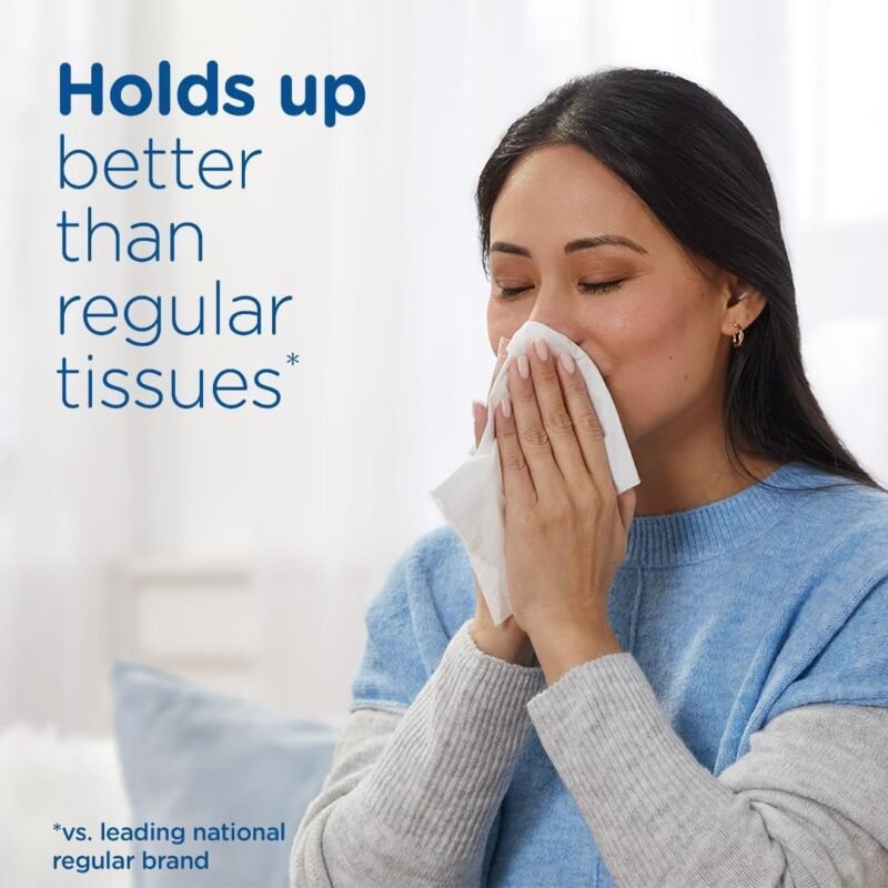 Puffs Plus Lotion Facial Tissues, 10 Cubes, 56 Tissues Per Box - Image 3