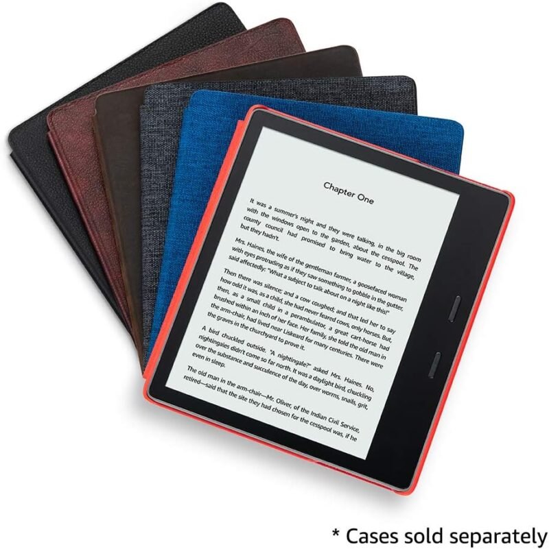 International Version – AT&T – Kindle Oasis – With 7” display and page turn buttons - 32 GB, Graphite - Free 4G LTE + Wi-Fi - Image 7