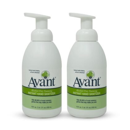 Avant® Alcohol-Free Foaming Hand Sanitizer, 18 oz Bottle 2-Pack bulk