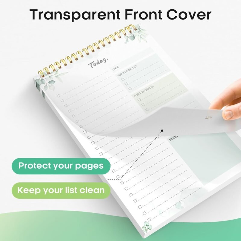 To Do List Pad - To Do List Notebook for Work with 52 Sheets, Undated Daily Planner Perfect for Daily Tasks and Goal Setting, To Do List Notepad Suitable for Office, Home and School-Nature - Image 3