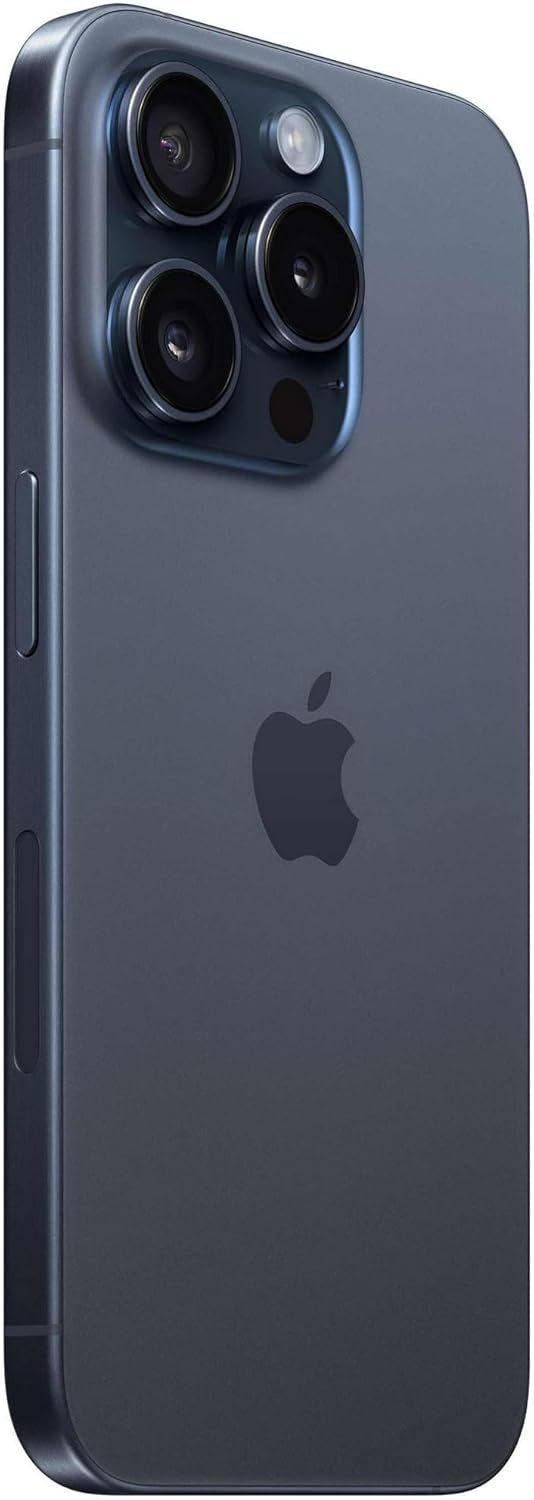 Apple iPhone 15 Pro, 128GB, Blue Titanium - Unlocked (Renewed) - Image 3