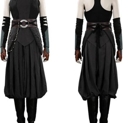 Adult Tano Costume Cospaly Outfits Cosplay Womens SW Uniform Headpiece Halloween Fullset