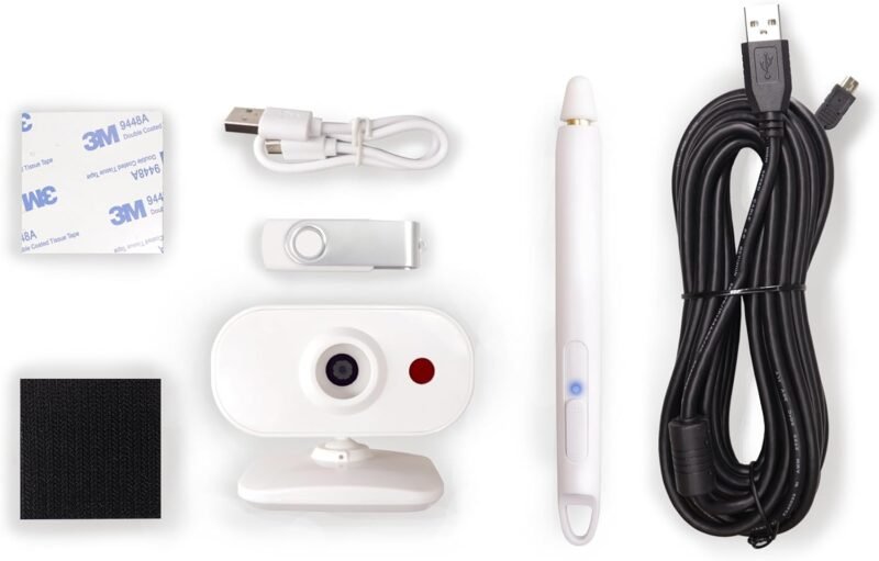 Smart Teaching Portable Interactive Whiteboard - Ideal for Teaching, Meeting, Classroom-Windows Computer and Projector Required - Image 9