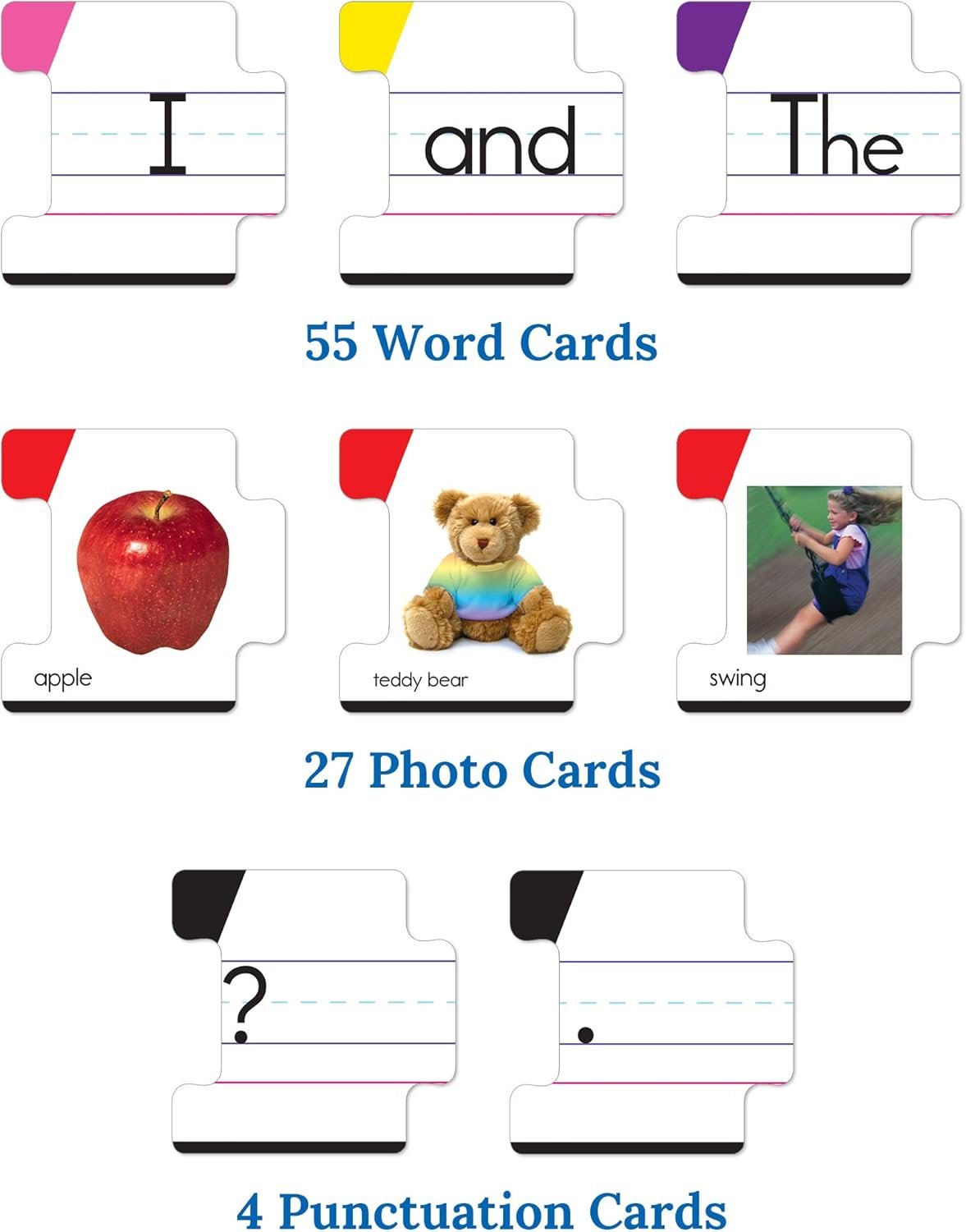 Key Education Sentence Building Game, Phonics Puzzles for Kids Ages 6-8, Learn to Read Parts of Speech, Sight Words, and More, Speech Therapy Materials for Kindergarten, 1st Grade, and Up - Image 2