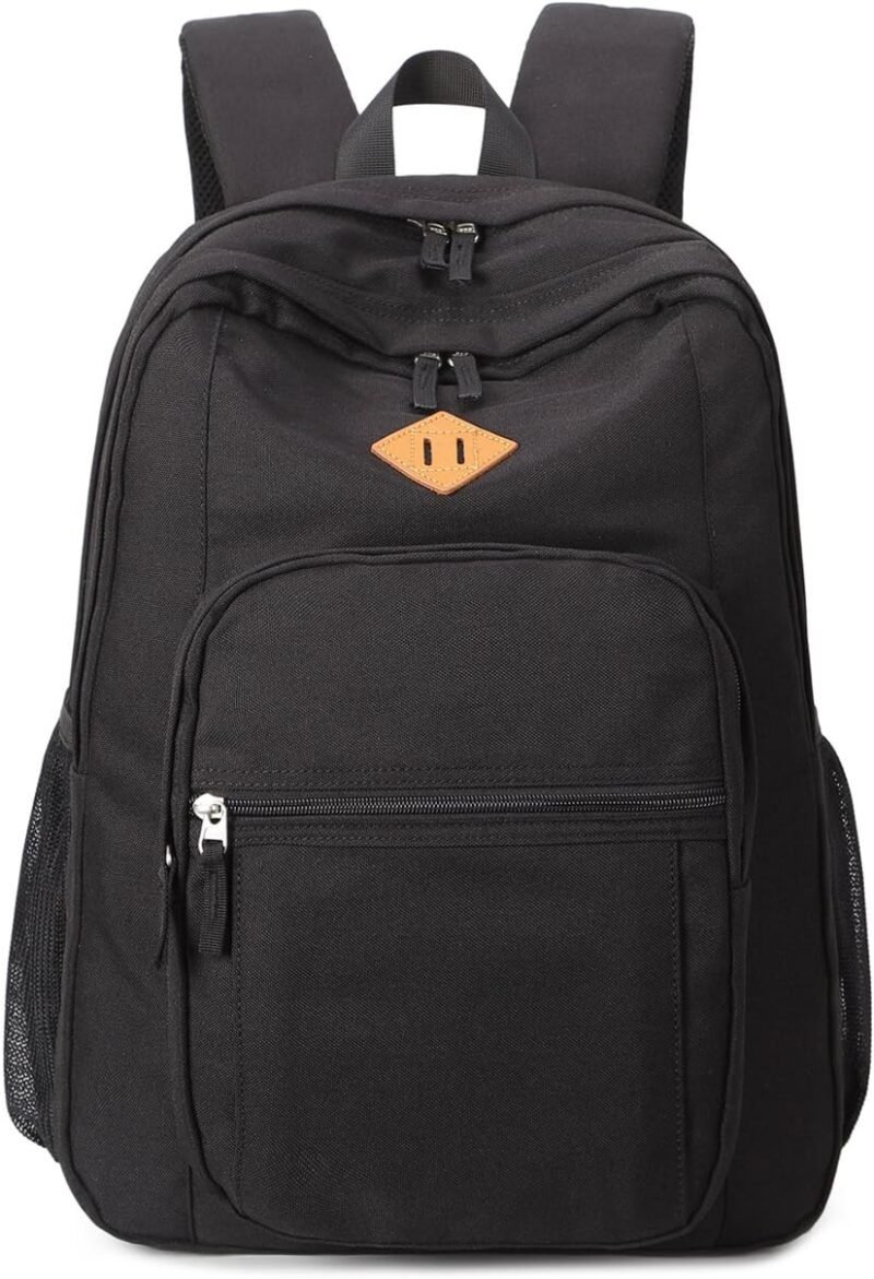 abshoo Classical Basic Travel Backpack For School Water Resistant Bookbag - Image 3