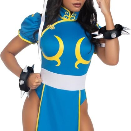 Leg Avenue Women's Street Fighter ChunLi Costume
