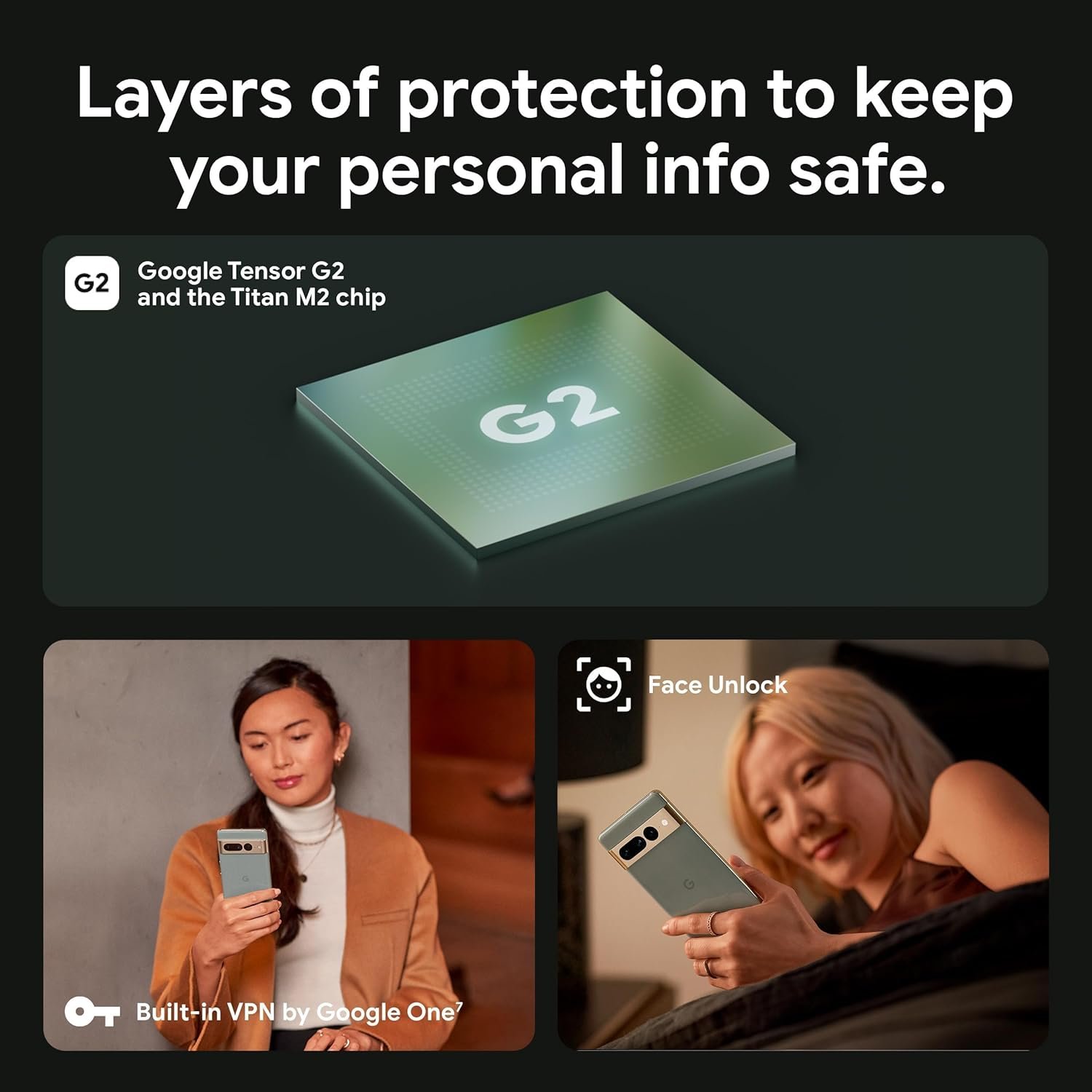 Google Pixel 7 Pro - 5G Android Phone - Unlocked Smartphone with Telephoto/Wide Angle Lens, and 24-Hour Battery - 128GB - Obsidian - Image 4