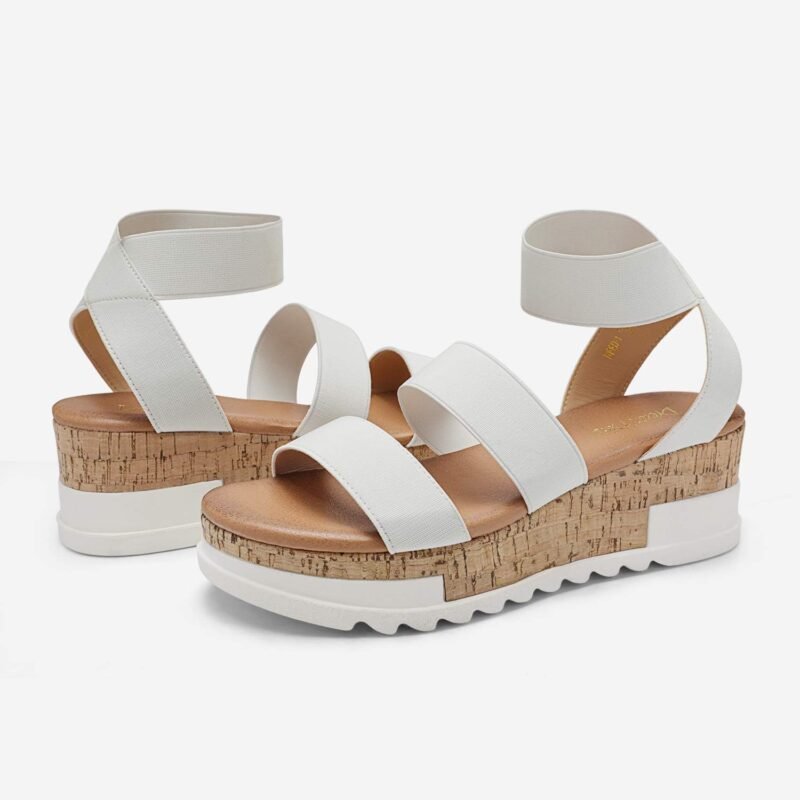 DREAM PAIRS Women's Open Toe Casual Platform Sandals - Image 2