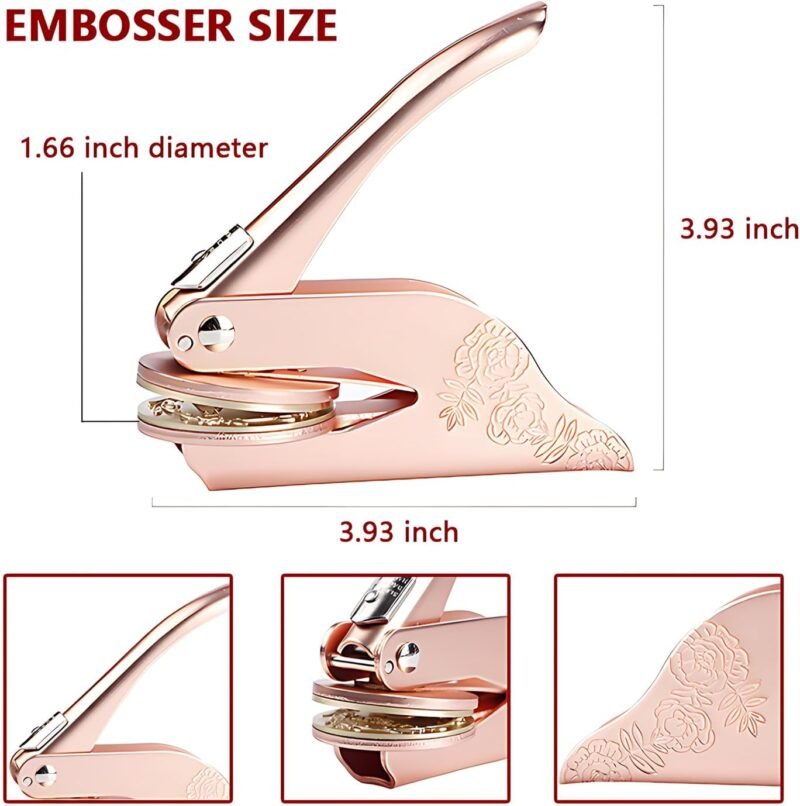 Book Embosser Personalized, Custom Embosser, Library Stamp, Wedding Invitation, Book Lovers, Teachers Students Unforgettable Gift - Image 9