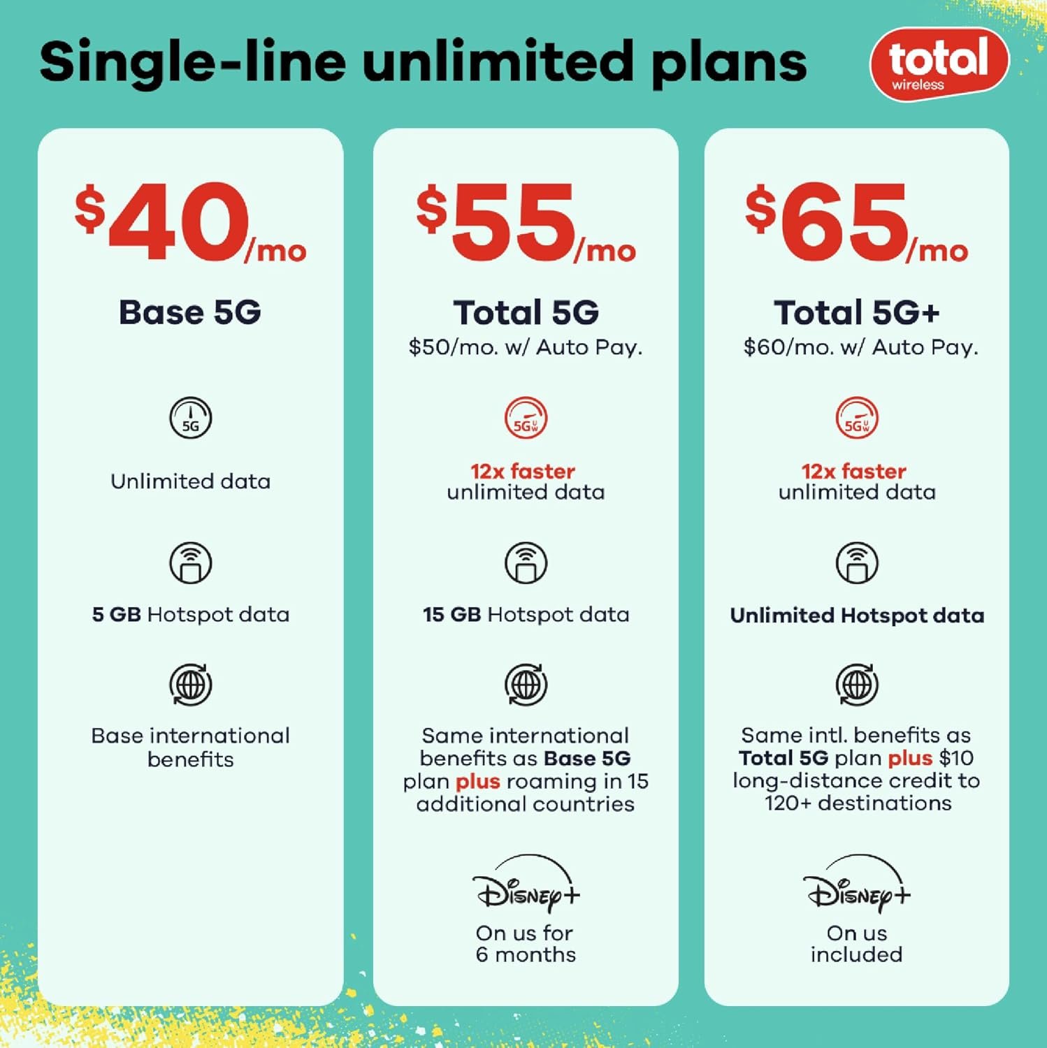 Total Wireless iPhone 11, 64GB, Black - Prepaid Smartphone (Locked) - Image 3