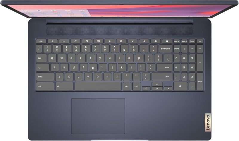 Lenovo IdeaPad 3i Chromebook, 15.6” FHD Display, Intel Celeron N4500, 8GB RAM, 64GB eMMC, 1920x1080 px, 720p Camera, Chrome OS, Abyss Blue - Image 8