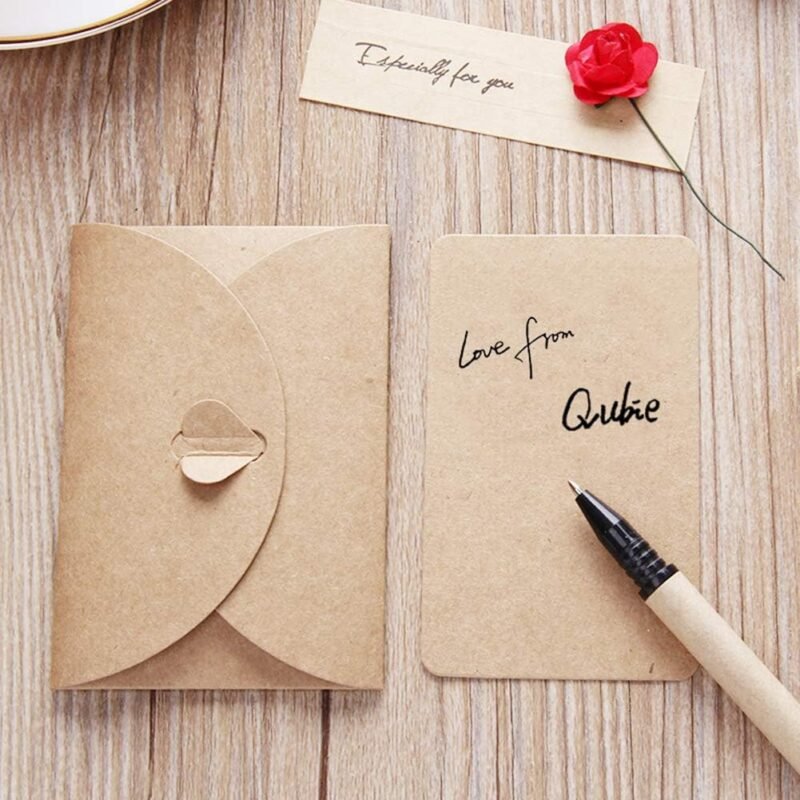 AECIH Flower Thank You Card 12 Pack All Occasion Greeting Card Handmade Invitation Card with Envelopes - Image 3