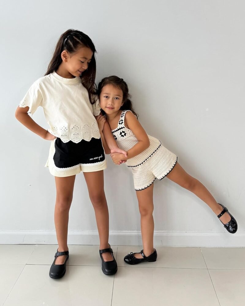 Stelle Girls School Shoes Mary Jane Flats Black Uniform Dress Shoes for Little/Big Kids - Image 4