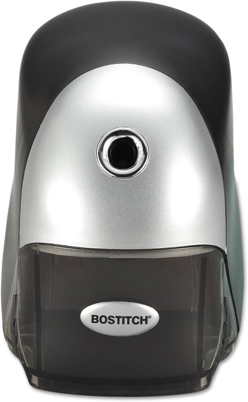 Stanley Bostitch Heavy Duty 1-Hole Electric Pencil Sharpener with Auto Stop Mechanism (EPS8HD-BLK) - Image 6