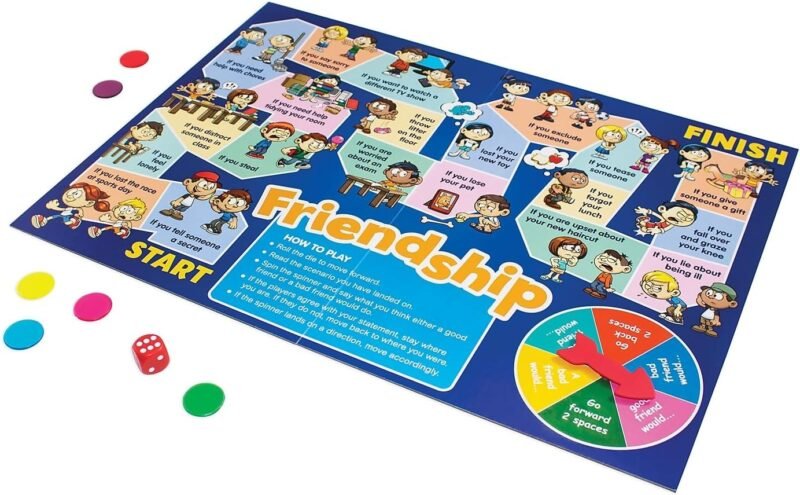 Junior Learning Social Skills Board Games, 4 Games, Ages 5-8, Empathy & Manners, Grade 1-2 - Image 5