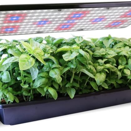 AeroGarden 45W LED Grow Light Panel - Grow Light for Plants, Includes Stand and Hanging Kit