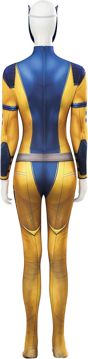 Jean Grey Summers Costume, Phoenix Cosplay Jumpsuit Superhero Comic Outfit for Halloween - Image 2