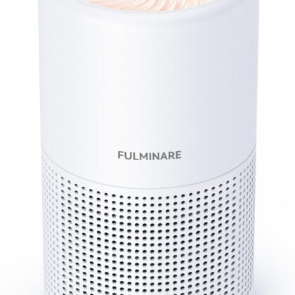 Air Purifiers for Bedroom, FULMINARE H13 True HEPA Air Filter, Quiet Air Cleaner With Night Light,Portable Small Air Purifier for Home, Office, Living Room