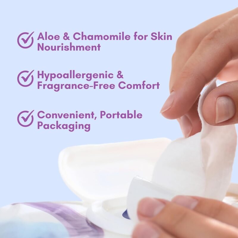 Nurture XL Antibacterial Body & Hand Wipes | Alcohol-Free Antiseptic Wet Sanitizer Towelettes for Germ Removal, Disinfecting Skin, Sanitizing Hands |Cleaning Cloths | Adults & Baby | Thick & Strong - Image 6