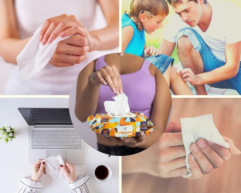 Antibacterial Hand Wipes 90 Wipes (3) Packs - Image 3