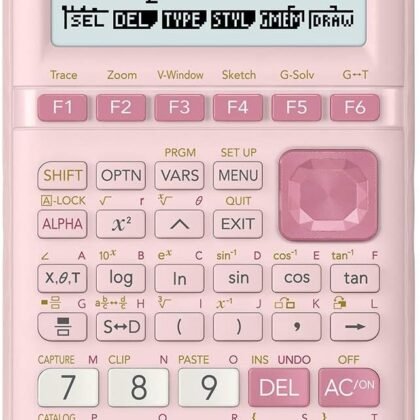 Casio fx-9750GIII Graphing Calculator | Natural Textbook Display | Python Programming | Ideal for Exams, STEM & Advanced Math | Pink