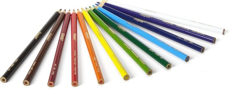 Crayola Colouring Pencils - Assorted Colours (Pack of 12) | A Must-Have for All Kids Arts & Crafts Sets | Ideal for Kids Aged 3+ - Image 2