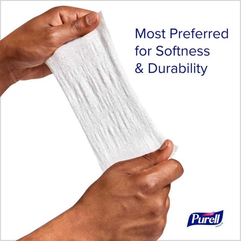 PURELL Cottony Soft Hand Sanitizing Wipes, Clean Scent, 24 Individually Wrapped Wipes (Pack of 4 Boxes) – 9029-04-CMR - Image 4