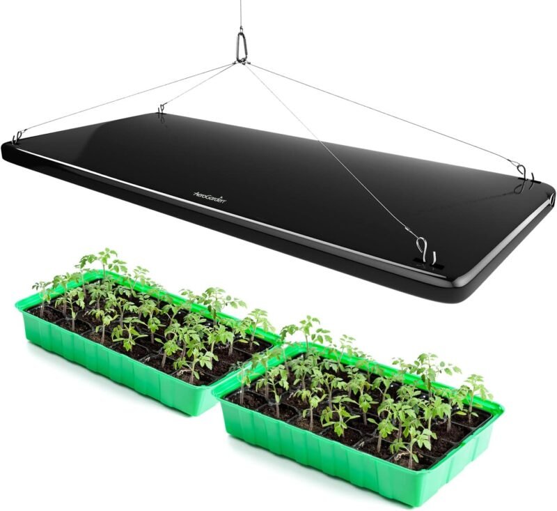 AeroGarden 45W LED Grow Light Panel - Grow Light for Plants, Includes Stand and Hanging Kit - Image 5