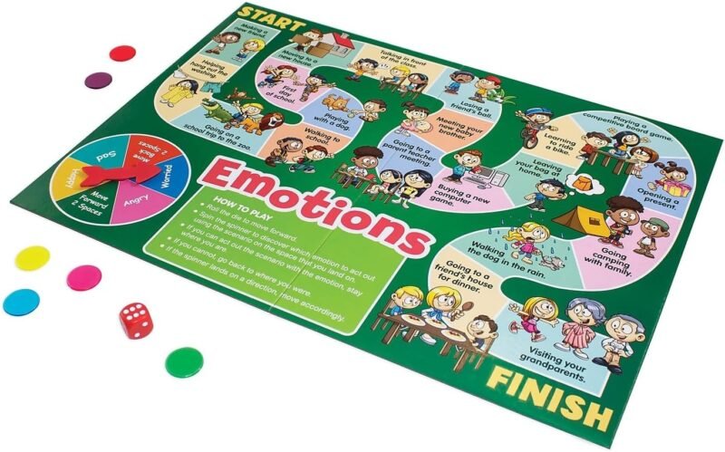 Junior Learning Social Skills Board Games, 4 Games, Ages 5-8, Empathy & Manners, Grade 1-2 - Image 3