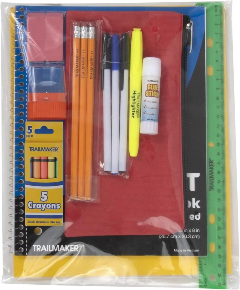 20 Piece School Supplies Pack for K-12 Back to School Supplies Bundle for School Students, Boys and Girls - Image 5
