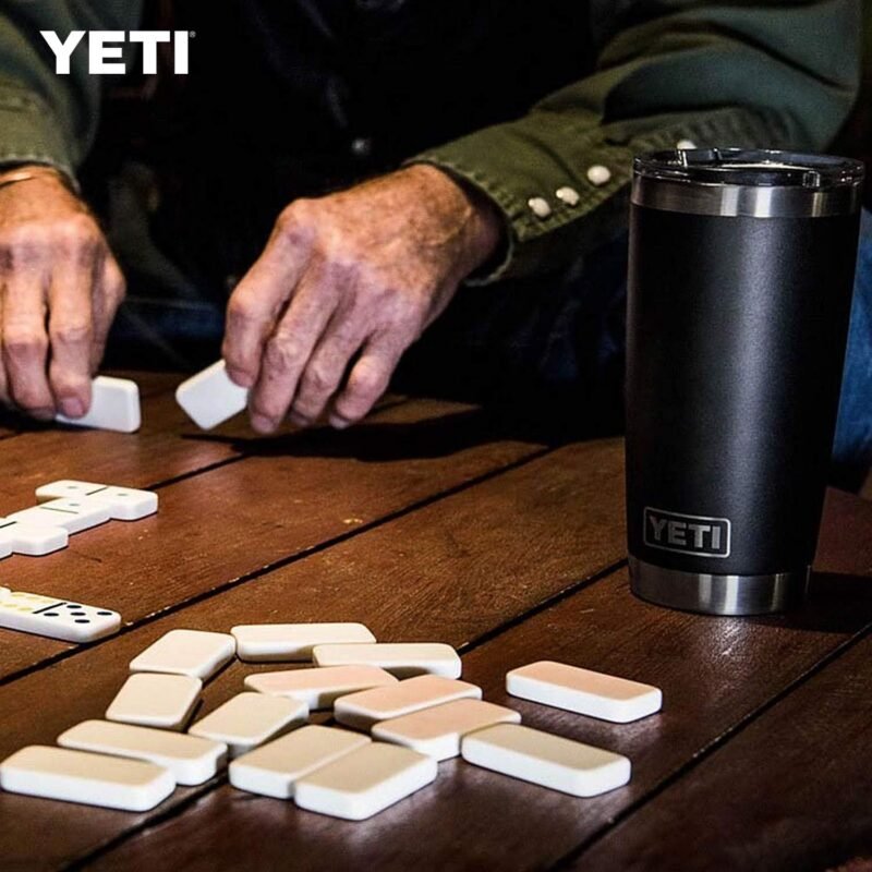 YETI Rambler 20 oz Stainless Steel Vacuum Insulated Tumbler w/MagSlider Lid - Image 2