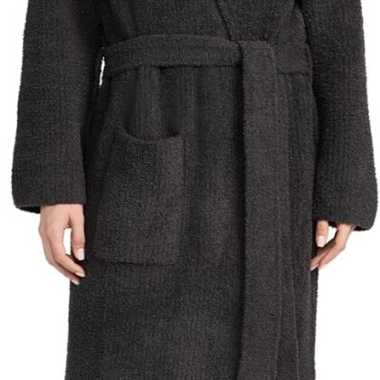 Barefoot Dreams CozyChic Ribbed Hooded Robe