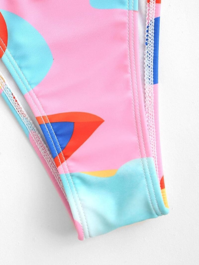 ZAFUL Womens High Cut Thong Bikini Set Swimsuits Cami String Sexy Bathing Suit - Image 6