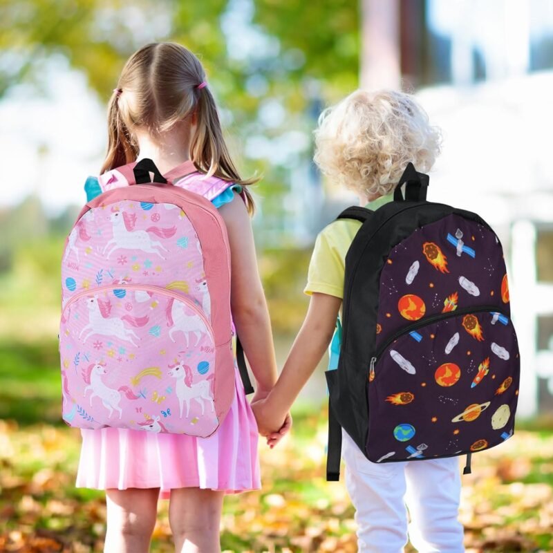 12 Pack Kids Backpack Bulk 15'' Elementary Kindergarten Preschool Back School Supply Bundle for Boys Girls Charity Donate - Image 4