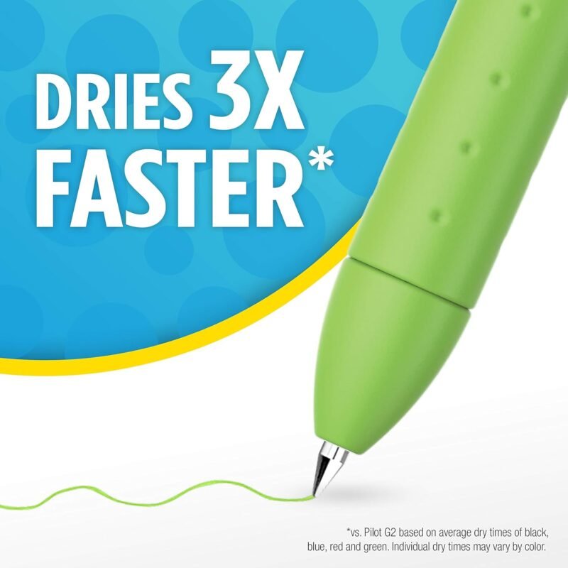 Paper Mate Inkjoy Gel Pen, Retractable, Medium 0.7 Mm, Assorted Ink and Barrel Colors, 6/Pack - Image 2