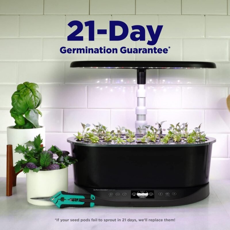 AeroGarden Bounty Basic - Indoor Garden with LED Grow Light, Black - Image 3