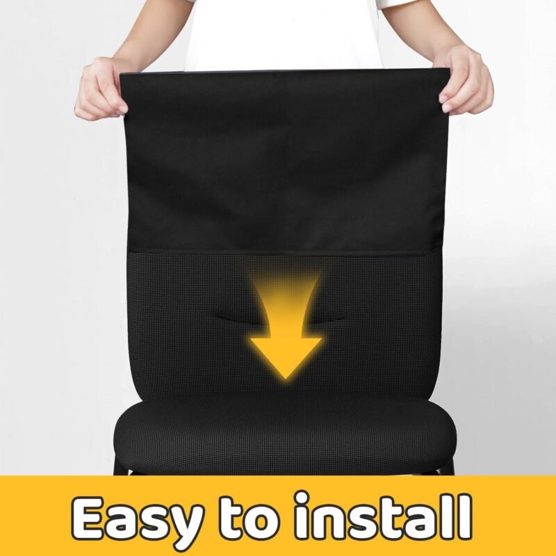 12 Pack Chair Pockets for Classrooms - Seat Sacks Organizer for K-2 Students, Durable Fabric Storage Pockets for School Supplies & Books - Image 3
