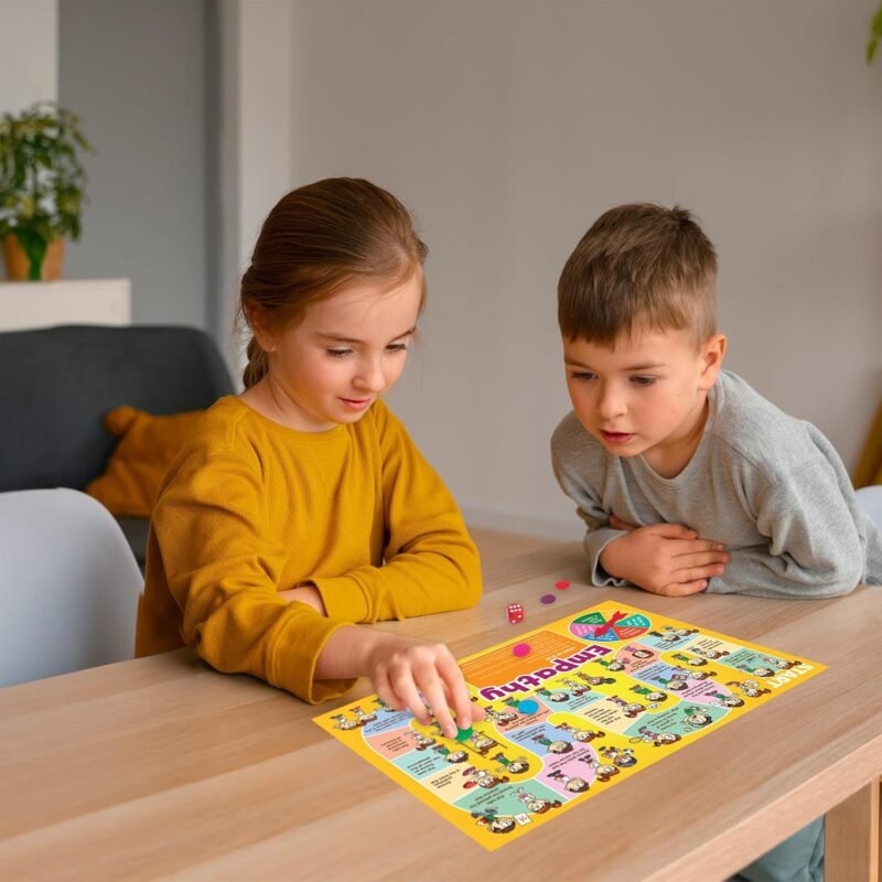 Junior Learning Social Skills Board Games, 4 Games, Ages 5-8, Empathy & Manners, Grade 1-2 - Image 2