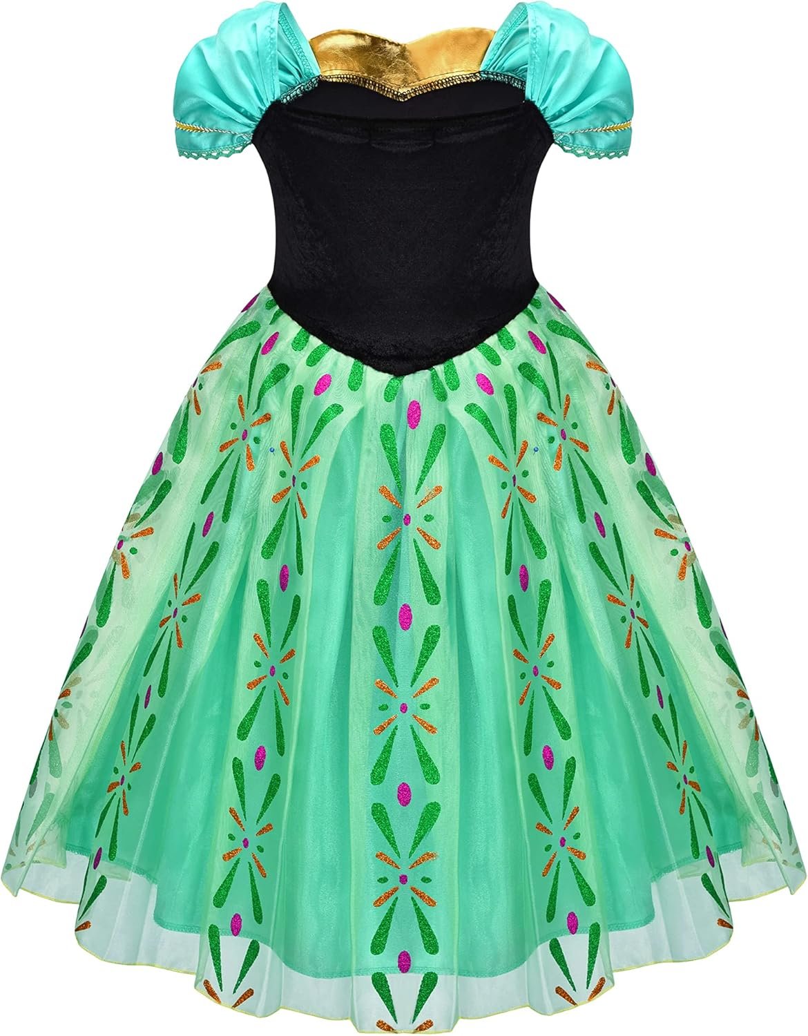 Avady Princess Costumes for Girls Birthday Party Halloween Cosplay Christmas Dress Up - Image 3