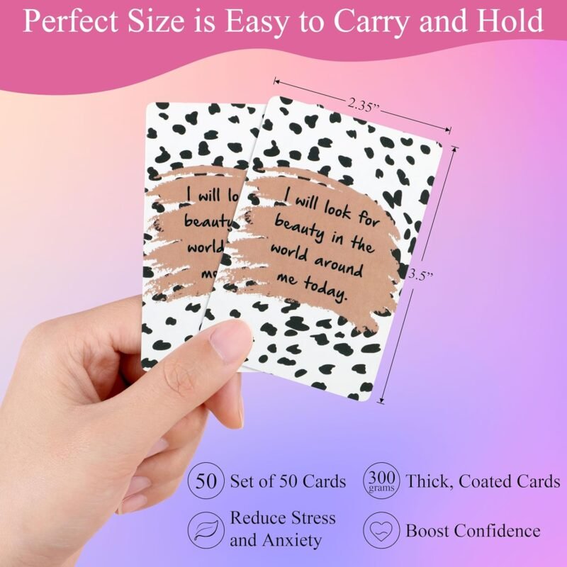 JoycuFF New Teacher Appreciation Gifts, Thoughtful Teachers Stuff for Educators, Gift Ideas for Educators, Classroom Daily Affirmations - Image 2
