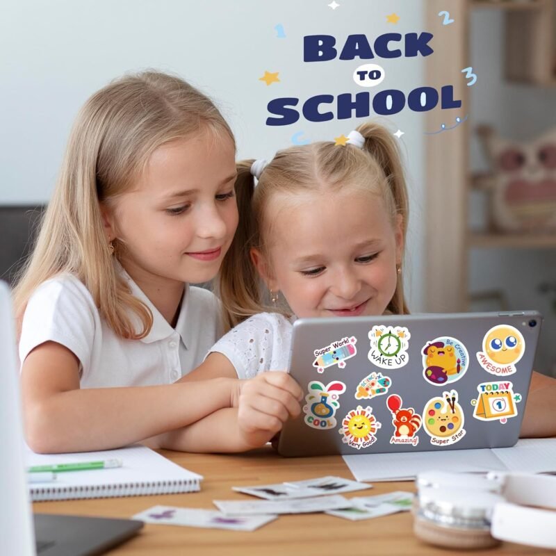 OHOME Back to School Supplies | 480 PCS Vinyl Teacher Reward Motivational Stickers for Kids - Teacher Must Haves Supplies Stuff Essentials Games Toys Gifts for First Day of School Classroom Students - Image 5
