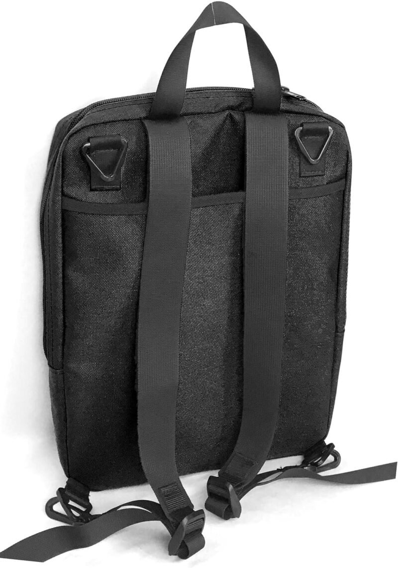 GOMBAC LITE Computer Bag Black Unpadded Backpack Straps