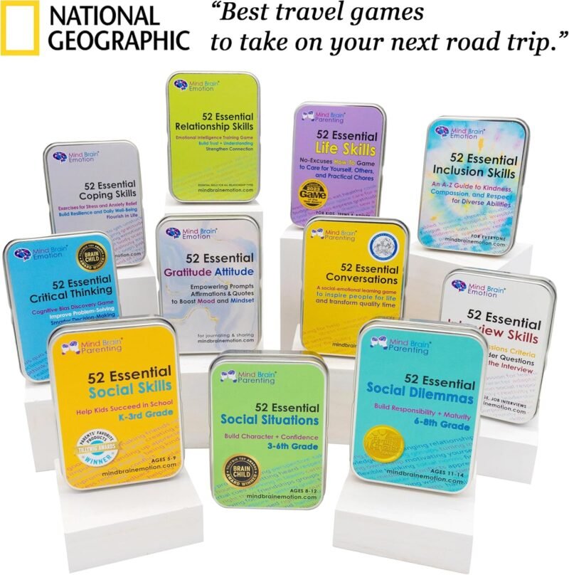 52 Essential Social Dilemmas: Skills for Kids & Teens to Thrive in Middle School - Conversation Cards Created by Teachers & Counselors for Family, Classroom, Counseling, Therapy Game (6-8 Grade) - Image 7
