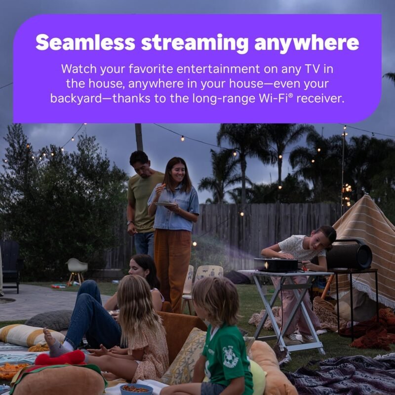 Roku Streaming Stick 4K - HDR & Dolby Vision Roku Streaming Device for TV with Voice Remote & Long-Range Wi-Fi - Free & Live TV - Image 5