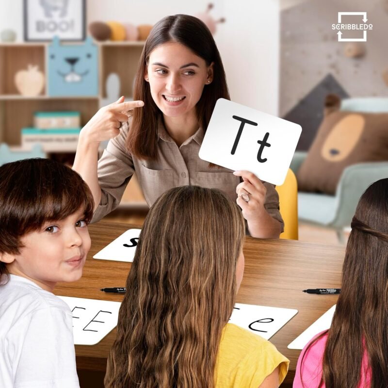 Scribbledo Small White Board Dry Erase Mini Whiteboard 5x7 Inch Small Dry Erase Board Board Dry Erase Lapboards Handheld Personal White Boards for Students Small Whiteboard Office Kitchen - Image 6
