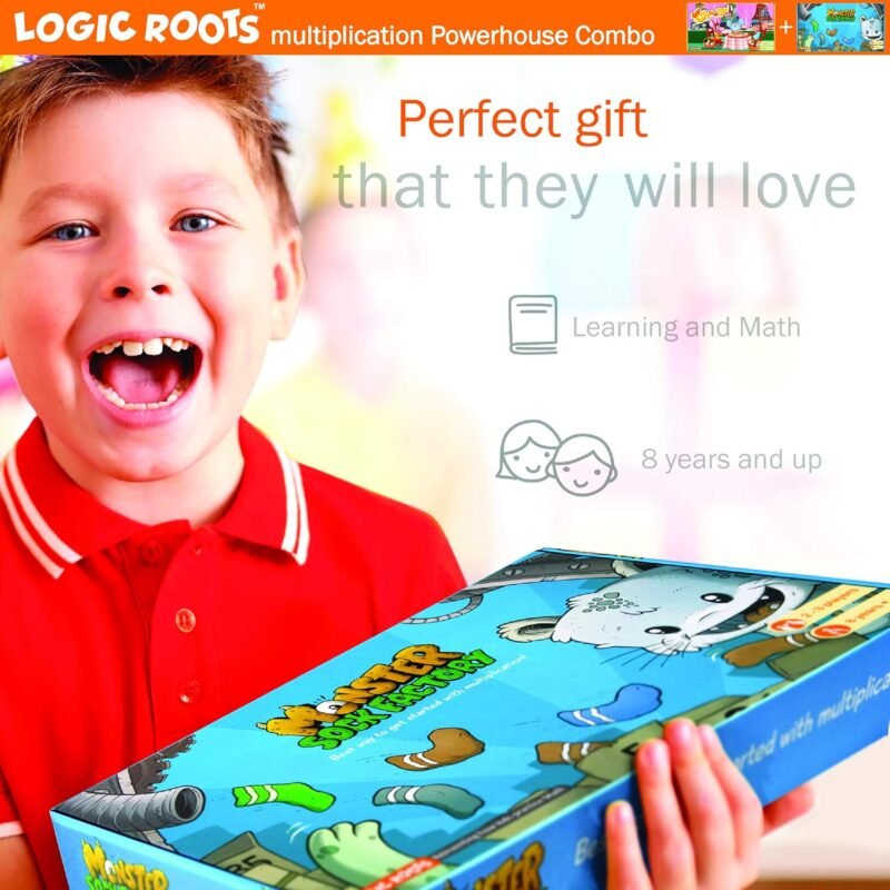 2 Math Multiplication Games for Kids | Learn Times Tables The Fun Way with Say Cheese Café and Monster Sock Factory | Educational Games for Kids 8-12 Year olds - Image 4
