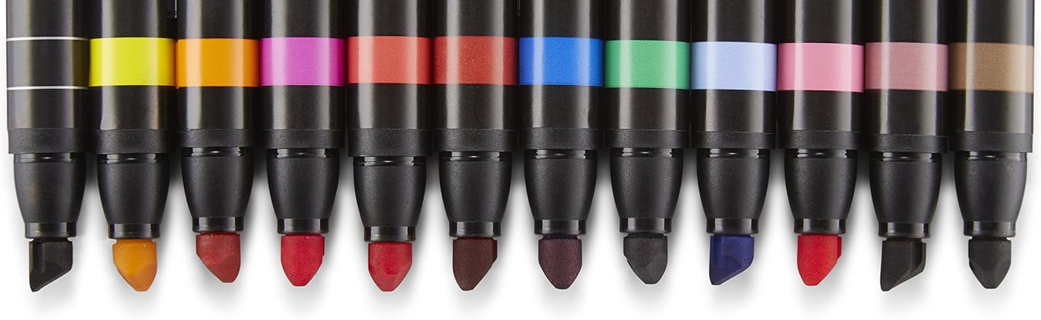 Prismacolor Premier Dual-Ended Art Markers Alcohol Marker Set 72 Count - Assorted Colors Perfect for Adult Coloring Drawing Art Supplies Bible Study Supplies - Image 9